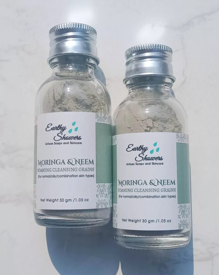 Moringa and Neem Foaming Cleansing Grains