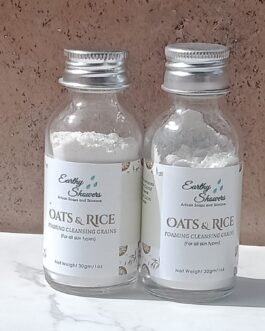 Oats and Rice Foaming Cleansing Grains